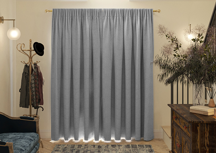 Roslin (Blackout), Koala Grey - Made to Measure Curtains - Image 7